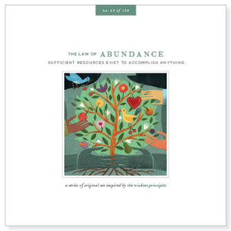 Law of Abundance Card